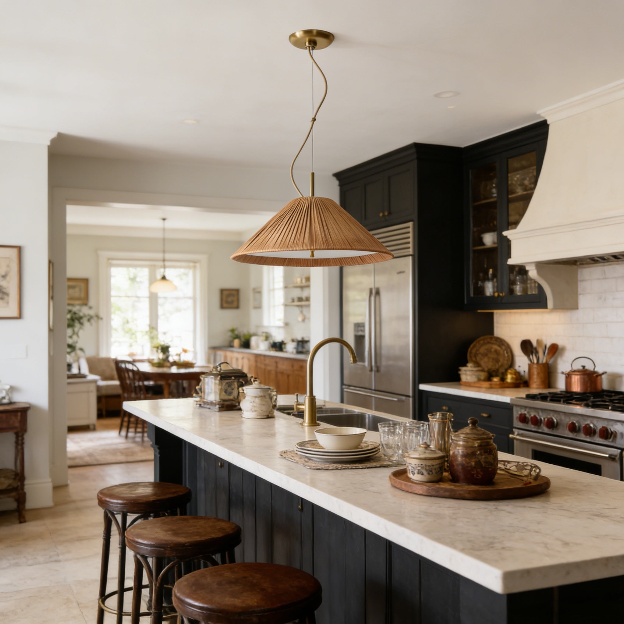 9 Stunning Kitchen Islands That Boast a Built-In Sink
