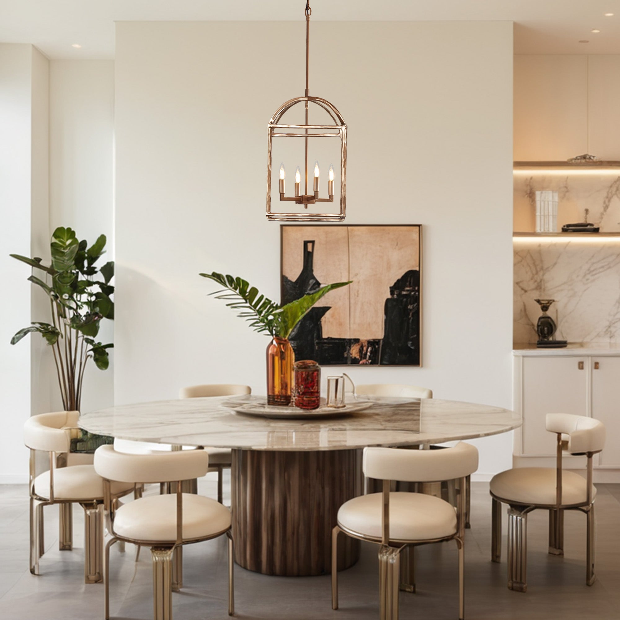 Dining Room Light Fixtures That'll Elevate All Your Dinner Parties