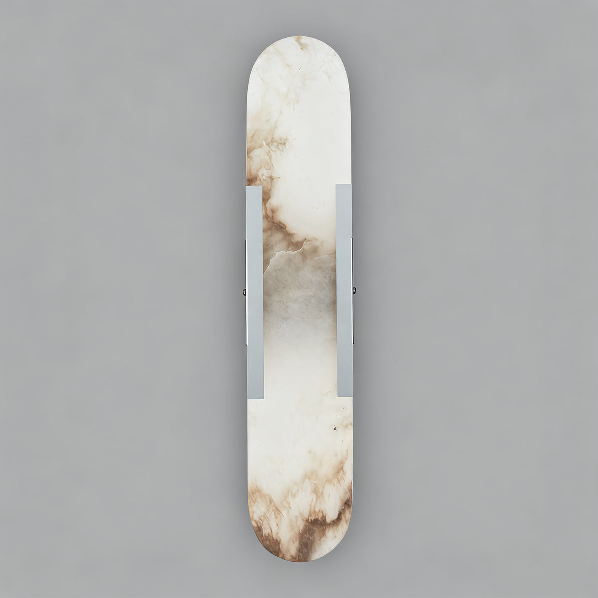 Alabaster Elegance Backplate Sconce - Elegant Alabaster Design with Stunning Finishes - Perfect for Bathroom Sconce