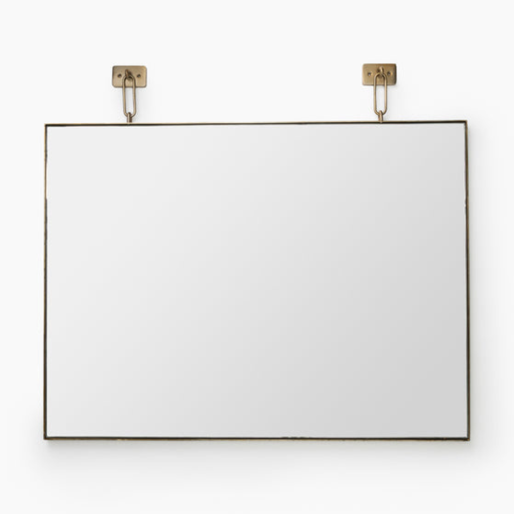 Metal Hanging Wall Mirror