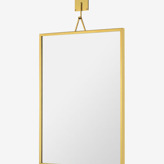 Metal Hanging Rectangle Wall Mirror
