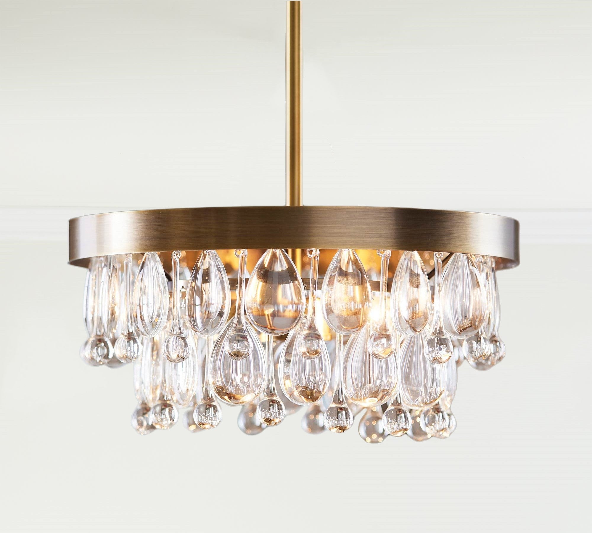 Modern Crystal Pendant Light, Clarissa Modern Pendant Light